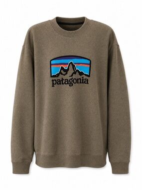 Patagonia Uprisal Men’s XXL Fleece Crewneck Pullover Sweatshirt Green
